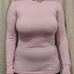 Pink Nike Spandex Long Sleeve